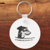 Porte-clés Porte - clé d'amitié (Recto)