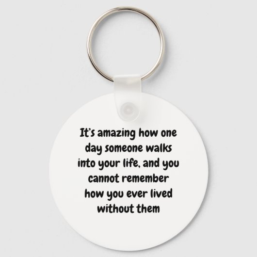 Porte-clés Porte - clé d'amour (Recto)