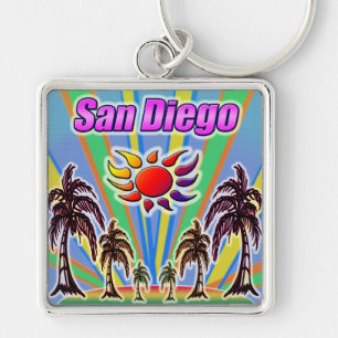 Porte-clés Porte - clé d'amour d'été de San Diego