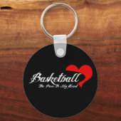 Porte-clés Porte - clé d'amour du basket-ball (Recto)
