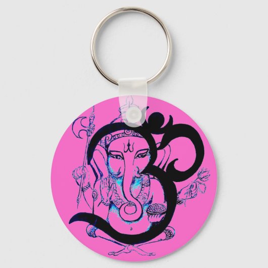 Porte-clés Porte - clé d'amour Ommm (Recto)