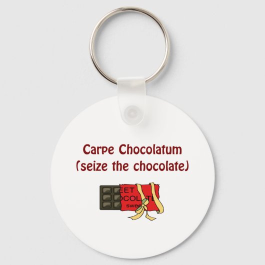 Porte-clés Porte - clé d'amoureux du chocolat (Recto)