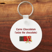 Porte-clés Porte - clé d'amoureux du chocolat (Recto)