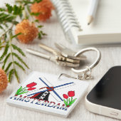 Porte-clés Porte - clé d'Amsterdam (Devant Droit)