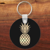 Porte-clés Porte - clé d'ananas Faux Gold (Recto)