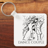 Porte-clés Porte - clé Dance Couple (Recto)