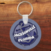 Porte-clés Porte - clé d'ancrage Jacksonville Florida (Recto)