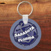 Porte-clés Porte - clé d'ancrage Sarasota Florida (Recto)