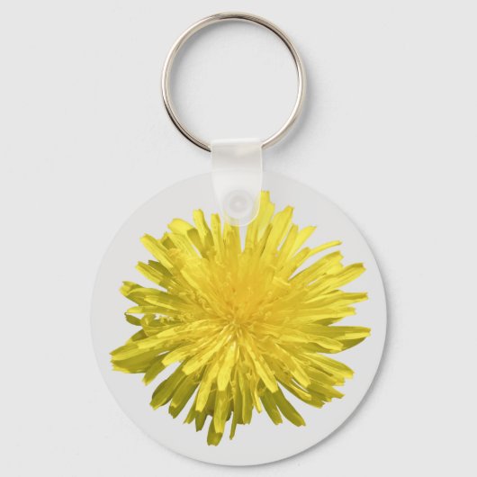 Porte-clés Porte - clé Dandelion jaune (Recto)