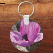 Porte-clés Porte - clé d'anémone violet (Recto)