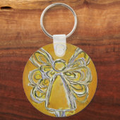 Porte-clés Porte - clé d'angle jaune (Recto)