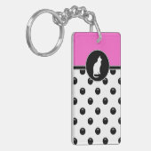 Porte-clés Porte - clé d'animal familier d'amoureux de les (Devant gauche)