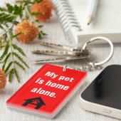 Porte-clés Porte - clé d'animal familier de contact de (Devant droit)