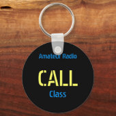 Porte-clés Porte - clé d'appel radio amateur (Recto)