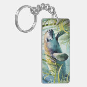 Porte-clés Porte - clé d'aquarelle de Manatee (Devant gauche)