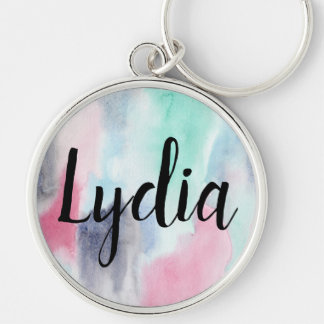 Porte-clés Porte - clé d'aquarelle personnalisé