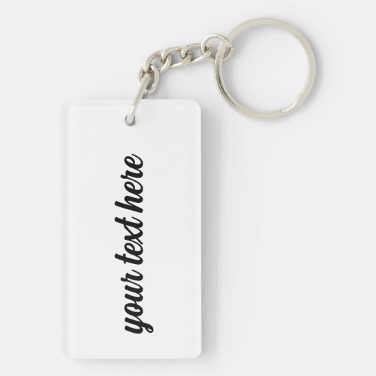 Porte-clés Porte - clé d'aquarelle Saguaro (Dos)