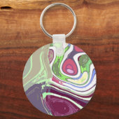 Porte-clés Porte - clé d'art Abstrait (Recto)