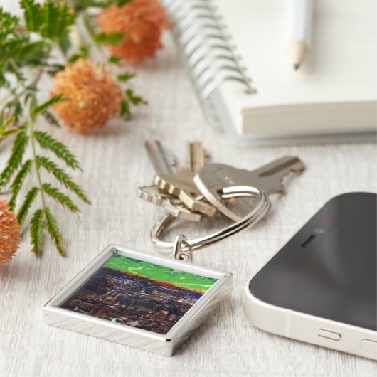 Porte-clés Porte - clé d'art Abstrait (Côté)