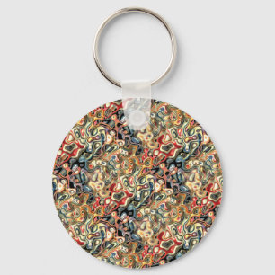Porte-clés Porte - clé d'art Abstrait