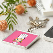 Porte-clés Porte - clé d'art de chef grand (Côté)