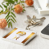 Porte-clés Porte - clé d'astrologie de Pisces Horse (Côté)