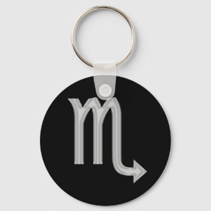Porte-clés Porte - clé d'astrologie de zodiaque de Scorpion