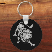 Porte-clés Porte - clé d'astrologie Leo Zodiac (Recto)