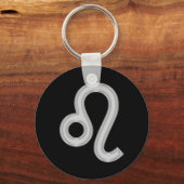 Porte-clés Porte - clé d'astrologie Leo Zodiac (Recto)