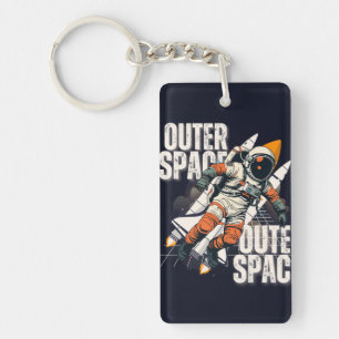 Porte-clés Porte - clé d'astronaute spatiale Cadeau personn