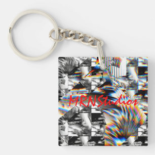 Porte-clés Porte - clé d'attaque arc-en-ciel