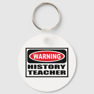 Porte-clés Porte - clé d'avertissement de PROFESSEUR