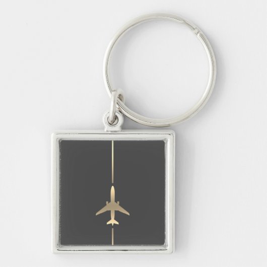 Porte-clés Porte - clé d'aviation minimal (Devant)