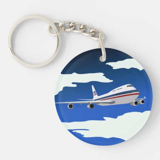 Porte-clés Porte - clé d'avion (Devant)