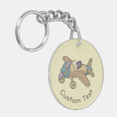 Porte-clés Porte - clé d'avion de jouets (Devant gauche)