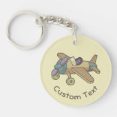 Porte-clés Porte - clé d'avion de jouets (Devant)