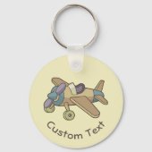 Porte-clés Porte - clé d'avion de jouets (Recto)