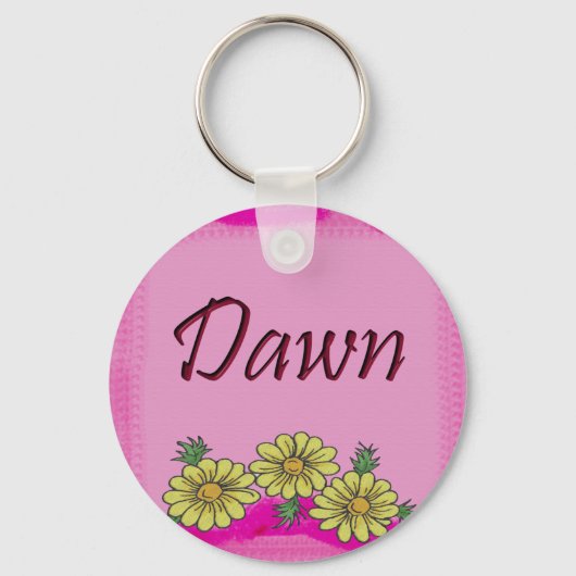 Porte-clés Porte - clé Dawn Daisy (Recto)