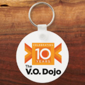 Porte-clés porte - clé de 10 ans (Recto)