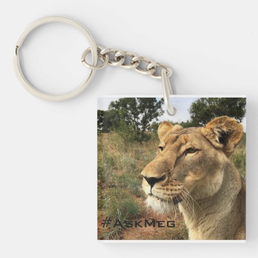 Porte-clés Porte - clé de #AskMeg (Devant)