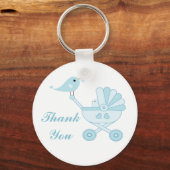 Porte-clés Porte - clé de Baby shower préféré personnalisable (Recto)