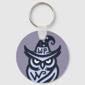 Porte-clés Porte - clé de Badge de l'Assistant Site Web (Verso)