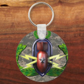 Porte-clés PORTE - CLÉ de badge EOD ACU (Recto)