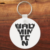 Porte-clés Porte - clé de Badminton (Recto)