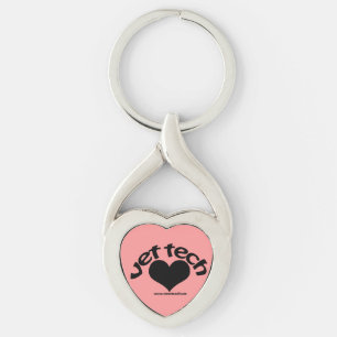Porte-clés porte - clé de baisse de coeur de technologie de
