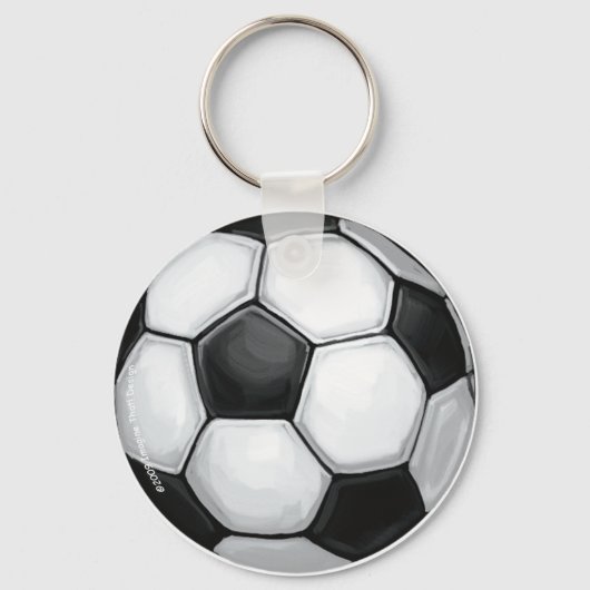 Porte-clés Porte - clé de balle de football (Recto)