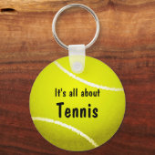 Porte-clés porte - clé de balle de tennis (Recto)