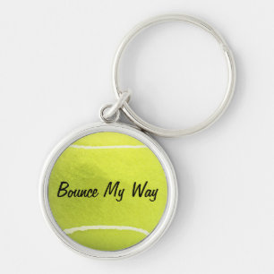 Porte-clés Porte - clé de balle de tennis - personnalisé
