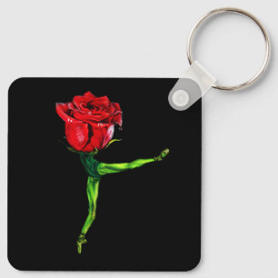 Porte-clés Porte - clé de Ballerina Rose de ballet
