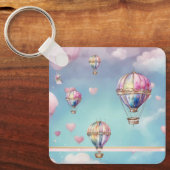 Porte-clés Porte - clé de ballon à air chaud Holographique mo (Recto)